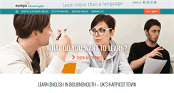 Desktop Screenshot of europa-school.co.uk
